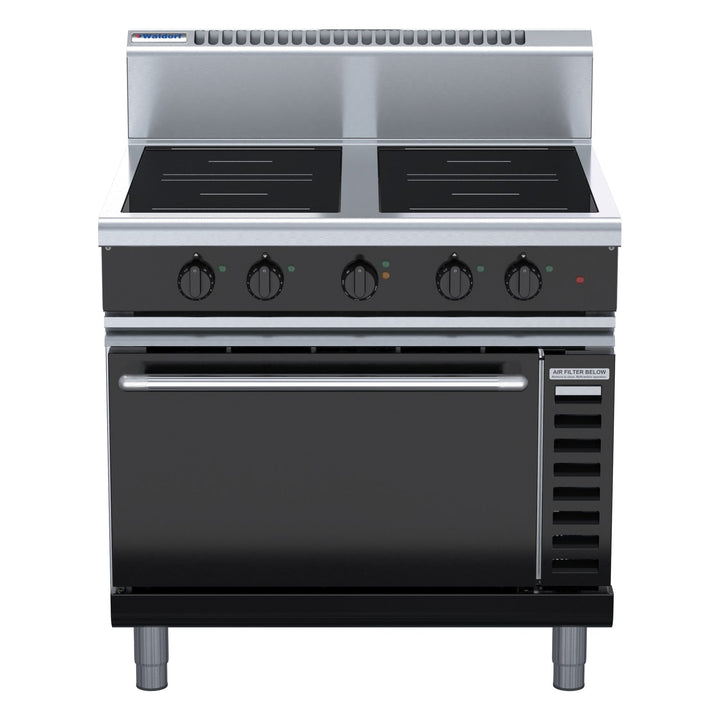 Waldorf Bold 900mm Induction Range Convection Oven - INB8410ECR5