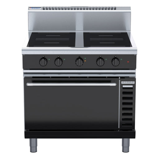 Waldorf Bold 900mm Induction Range Convection Oven - INB8410ECR3