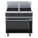 Waldorf Bold 900mm Induction Range Convection Oven - INB8410ECR5F