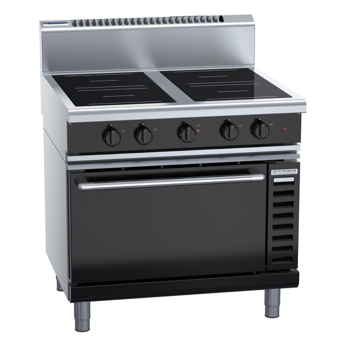 Waldorf Bold 900mm Induction Range Convection Oven - INB8410ECR3
