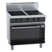 Waldorf Bold 900mm Induction Range Convection Oven - INB8410ECR3