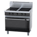 Waldorf Bold 900mm Induction Range Convection Oven - INB8410ECR3