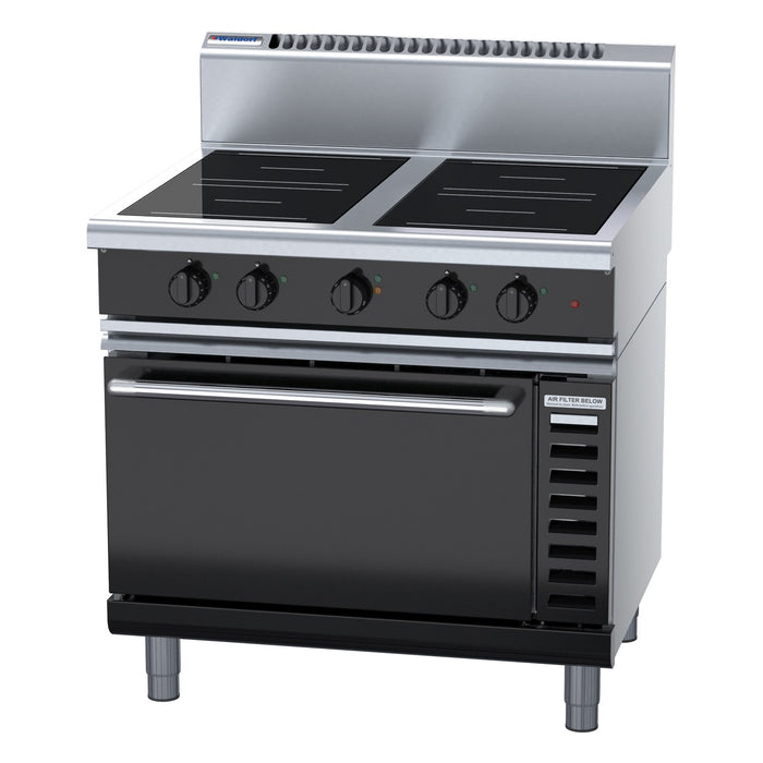 Waldorf Bold 900mm Induction Range Convection Oven - INB8410ECR5