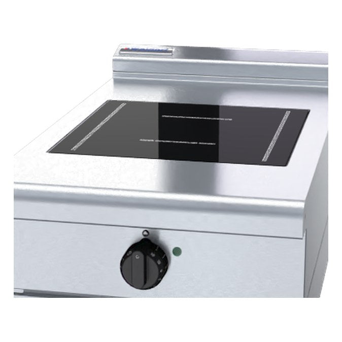 Waldorf 800 Series 450mm Electric Induction Cooktop Low Back Version - Bench Model - INL8100F-B