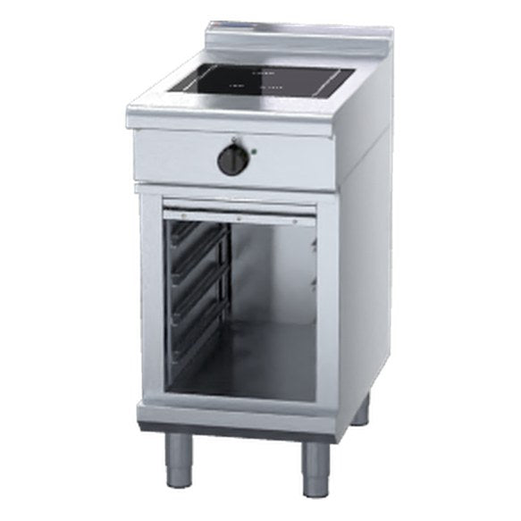 Waldorf 800 Series 450mm Electric Induction Cooktop Low Back Version - Cabinet Base - INL8100F-CB