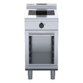 Waldorf 800 Series 450mm Electric Induction Cooktop Low Back Version - Cabinet Base - 1 x 3.5kW Round - INL8100R3-CB