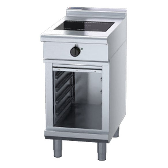 Waldorf 800 Series 450mm Electric Induction Cooktop Low Back Version - Cabinet Base - INL8100R3-CB
