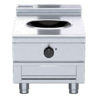 Waldorf 800 Series 450mm Induction Wok Low Back Version - Bench Model - INL8100W3-B
