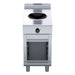 Waldorf 800 Series 450mm Induction Wok Low Back Version - Cabinet Base - INL8100W3-CB