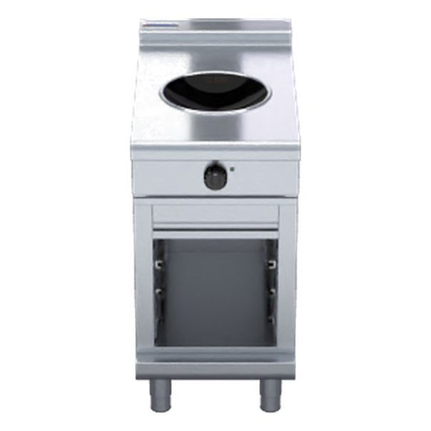 Waldorf 800 Series 450mm Induction Wok Low Back Version - Cabinet Base - INL8100W5-CB