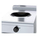 Waldorf Bold 450mm Induction Wok Low Back Version - Leg Stand - INLB8100W3-LS