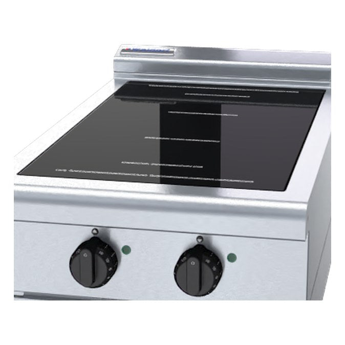 Waldorf 800 Series 450mm Electric Induction Cooktop Low Back Version - Bench Model - INL8200F-B