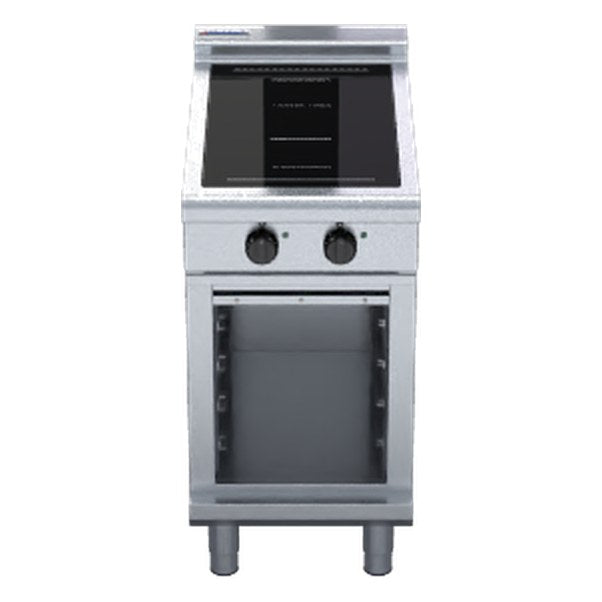 Waldorf 800 Series 450mm Electric Induction Cooktop Low Back Version - Cabinet Base - INL8200F-CB