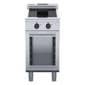 Waldorf 800 Series 450mm Electric Induction Cooktop Low Back Version - Cabinet Base - 2 x 5kW Full Area - INL8200F-CB