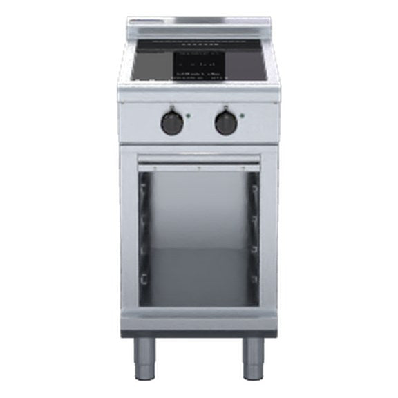 Waldorf 800 Series 450mm Electric Induction Cooktop Low Back Version - Cabinet Base - INL8200F-CB