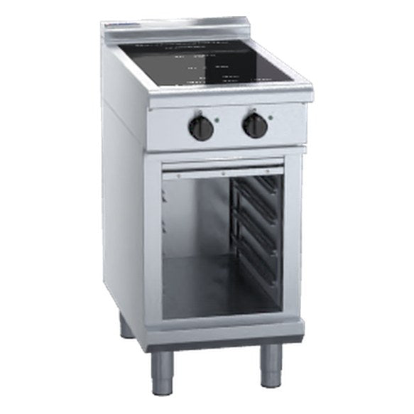 Waldorf 800 Series 450mm Electric Induction Cooktop Low Back Version - Cabinet Base - INL8200F-CB