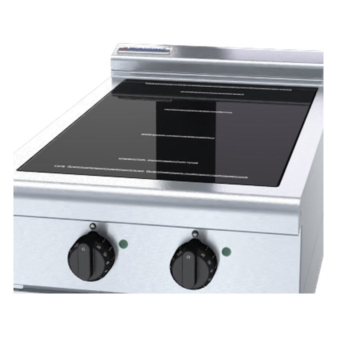 Waldorf 800 Series 450mm Electric Induction Cooktop Low Back Version - Leg Stand - INL8200F-LS