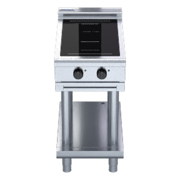 Waldorf 800 Series 450mm Electric Induction Cooktop Low Back Version - Leg Stand - INL8200F-LS