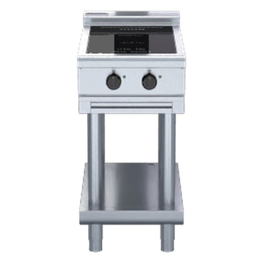 Waldorf 800 Series 450mm Electric Induction Cooktop Low Back Version - Leg Stand - INL8200F-LS
