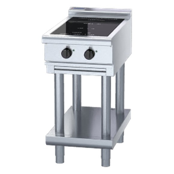 Waldorf 800 Series 450mm Electric Induction Cooktop Low Back Version - Leg Stand - INL8200F-LS