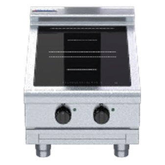 Waldorf 800 Series 450mm Electric Induction Cooktop Low Back Version - Bench Model - INL8200R5-B