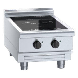 Waldorf 800 Series 450mm Electric Induction Cooktop Low Back Version - Bench Model - INL8200R3-B