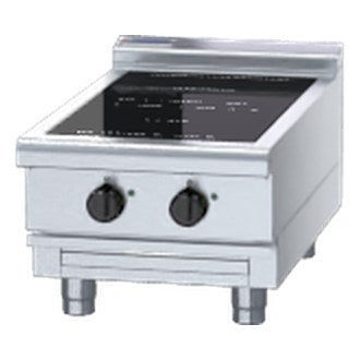 Waldorf 800 Series 450mm Electric Induction Cooktop Low Back Version - Bench Model - INL8200R3-B