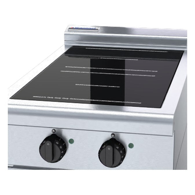 Waldorf 800 Series 450mm Electric Induction Cooktop Low Back Version - Cabinet Base - INL8200R3-CB