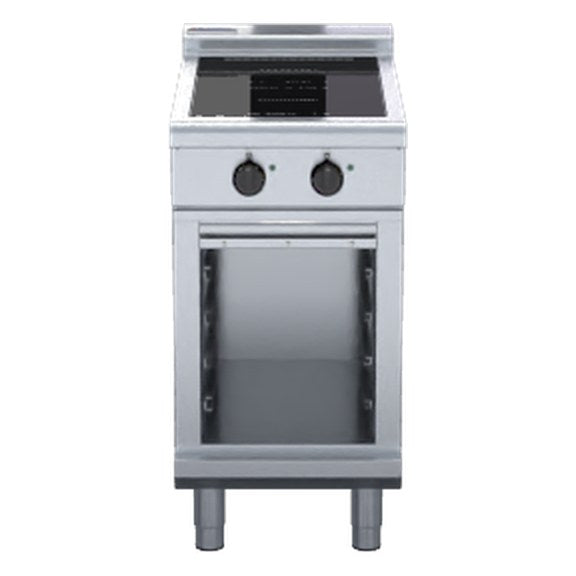 Waldorf 800 Series 450mm Electric Induction Cooktop Low Back Version - Cabinet Base - INL8200R5-CB