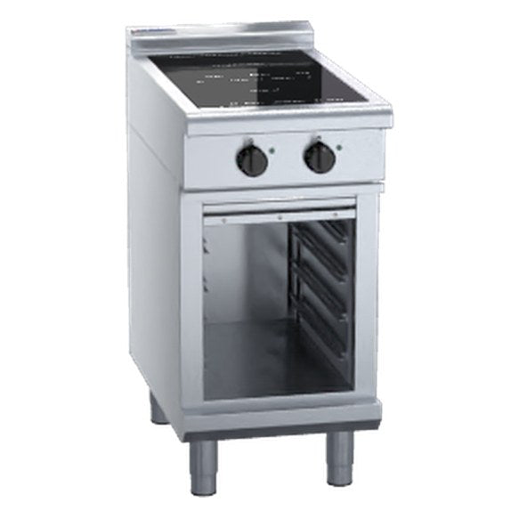 Waldorf 800 Series 450mm Electric Induction Cooktop Low Back Version - Cabinet Base - INL8200R5-CB