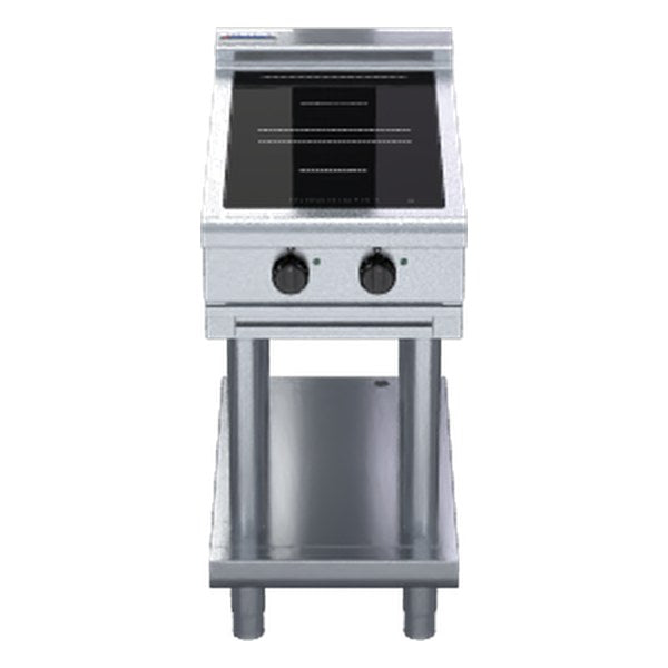 Waldorf 800 Series 450mm Electric Induction Cooktop Low Back Version - Leg Stand - INL8200R3-LS