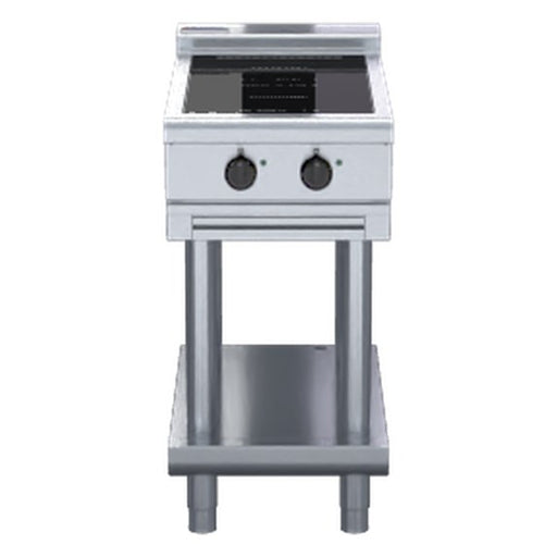 Waldorf 800 Series 450mm Electric Induction Cooktop Low Back Version - Leg Stand - INL8200R3-LS