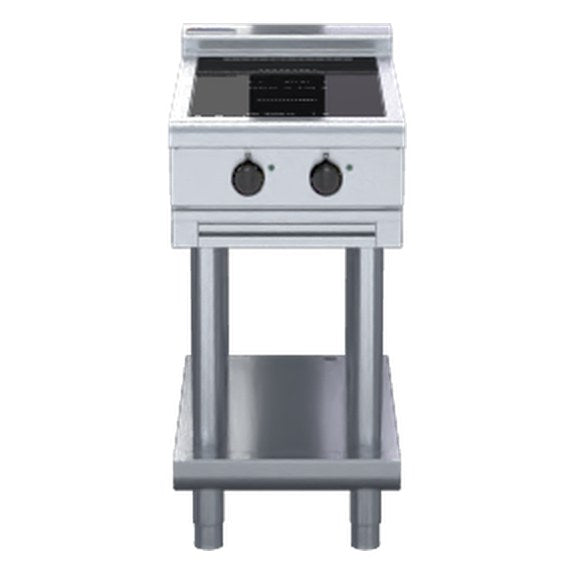 Waldorf 800 Series 450mm Electric Induction Cooktop Low Back Version - Leg Stand - INL8200R3-LS
