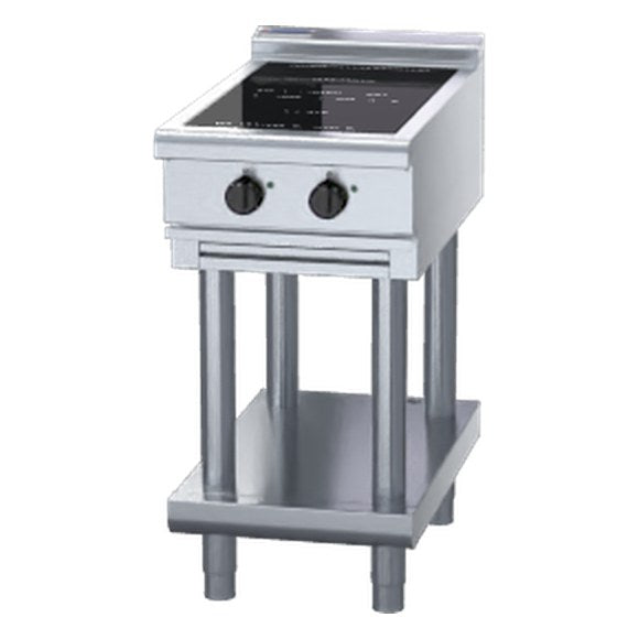 Waldorf 800 Series 450mm Electric Induction Cooktop Low Back Version - Leg Stand - INL8200R3-LS