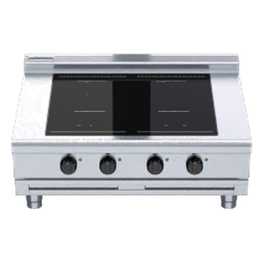 Waldorf 800 Series 900mm Electric Induction Cooktop Low Back Version - Bench Model - INL8400F-B