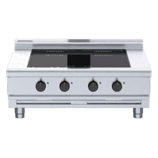 Waldorf 800 Series 900mm Electric Induction Cooktop Low Back Version - Bench Model - INL8400F-B
