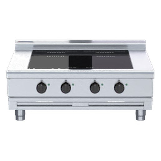 Waldorf 800 Series 900mm Electric Induction Cooktop Low Back Version - Bench Model - INL8400F-B