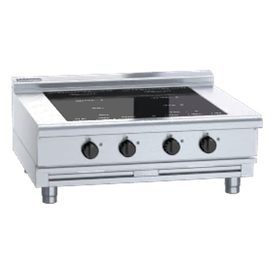 Waldorf 800 Series 900mm Electric Induction Cooktop Low Back Version - Bench Model - INL8400F-B