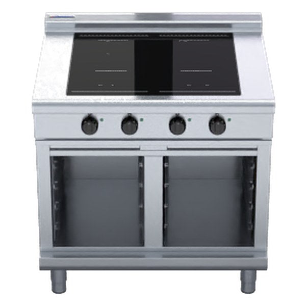Waldorf 800 Series 900mm Electric Induction Cooktop Low Back Version - Cabinet Base - INL8400F-CB