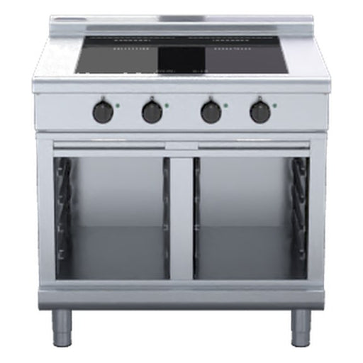 Waldorf 800 Series 900mm Electric Induction Cooktop Low Back Version - Cabinet Base - INL8400F-CB