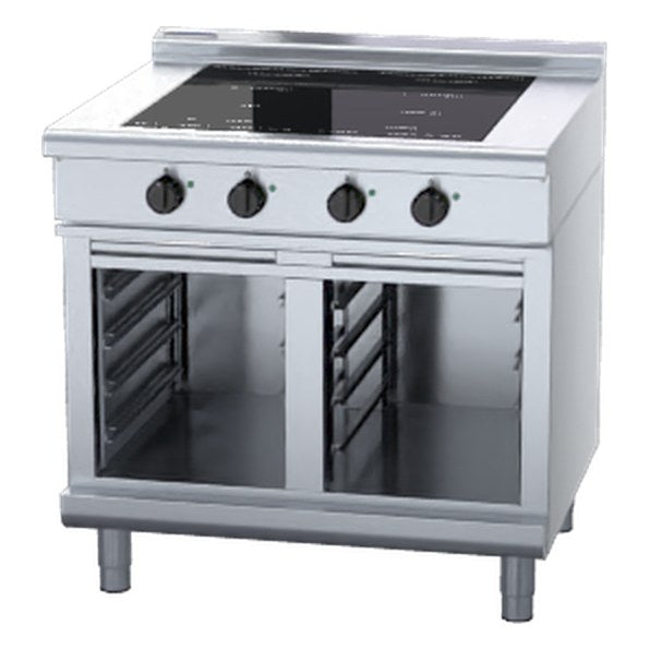 Waldorf 800 Series 900mm Electric Induction Cooktop Low Back Version - Cabinet Base - INL8400F-CB