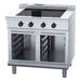 Waldorf 800 Series 900mm Electric Induction Cooktop Low Back Version - Cabinet Base - INL8400F-CB