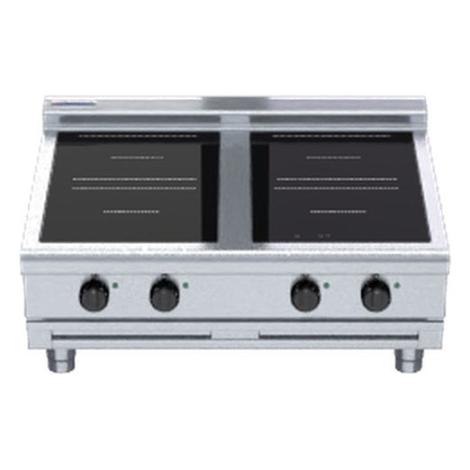 Waldorf 800 Series 900mm Electric Induction Cooktop Low Back Version - Bench Model - INL8400R5-B
