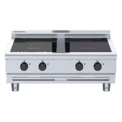Waldorf 800 Series 900mm Electric Induction Cooktop Low Back Version - Bench Model - INL8400R3-B