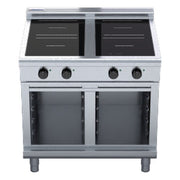 Waldorf 800 Series 900mm Electric Induction Cooktop Low Back Version - Cabinet Base - INL8400R5-CB