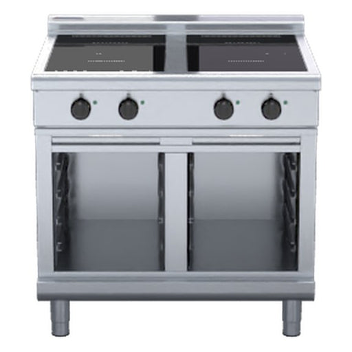 Waldorf 800 Series 900mm Electric Induction Cooktop Low Back Version - Cabinet Base - INL8400R3-CB
