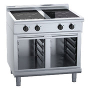 Waldorf 800 Series 900mm Electric Induction Cooktop Low Back Version - Cabinet Base - INL8400R3-CB