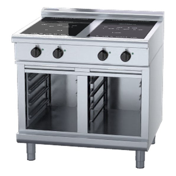 Waldorf 800 Series 900mm Electric Induction Cooktop Low Back Version - Cabinet Base - INL8400R3-CB