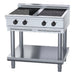 Waldorf 800 Series 900mm Electric Induction Cooktop Low Back Version - Leg Stand - INL8400R3-LS