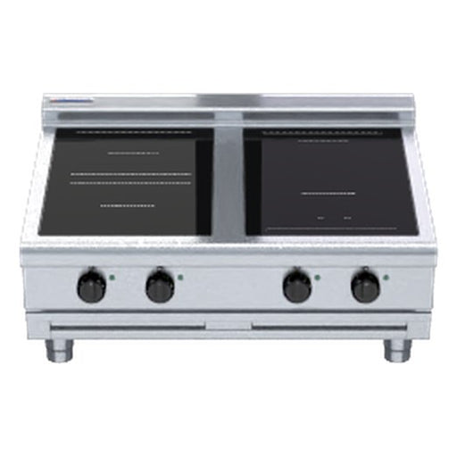Waldorf 800 Series 900mm Electric Induction Cooktop Low Back Version - Bench Model - INL8400R3F-B